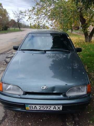 Зелений ВАЗ 2114 Самара, об'ємом двигуна 1.5 л та пробігом 150 тис. км за 1500 $, фото 1 на Automoto.ua