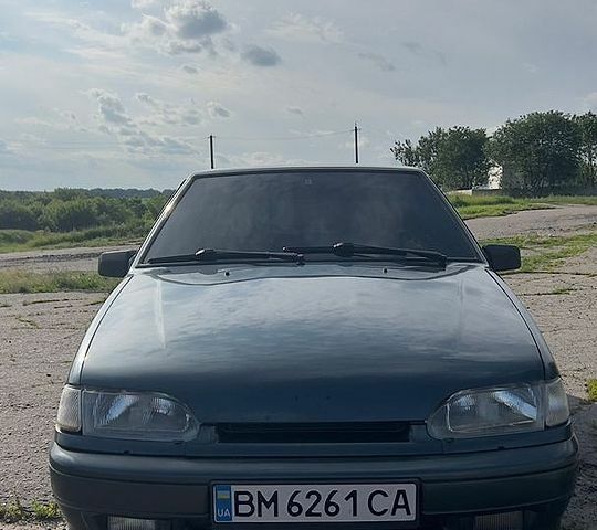 Зеленый ВАЗ 2114 Самара, объемом двигателя 1.6 л и пробегом 170 тыс. км за 2000 $, фото 1 на Automoto.ua