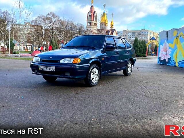 Зеленый ВАЗ 2114 Самара, объемом двигателя 1.6 л и пробегом 200 тыс. км за 1849 $, фото 1 на Automoto.ua