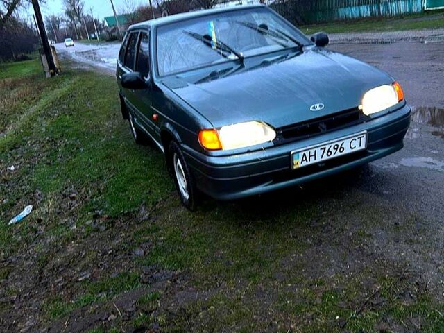 Зелений ВАЗ 2114 Самара, об'ємом двигуна 1.6 л та пробігом 300 тис. км за 1470 $, фото 1 на Automoto.ua