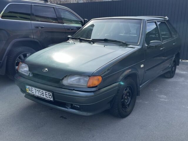 Зеленый ВАЗ 2114 Самара, объемом двигателя 1.6 л и пробегом 220 тыс. км за 1061 $, фото 1 на Automoto.ua