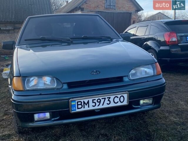 Зеленый ВАЗ 2114 Самара, объемом двигателя 1.6 л и пробегом 125 тыс. км за 2300 $, фото 1 на Automoto.ua