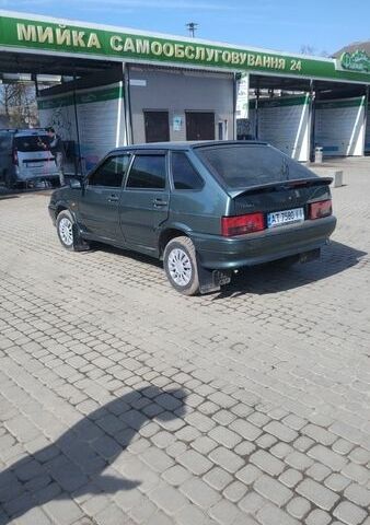Зеленый ВАЗ 2114 Самара, объемом двигателя 1.6 л и пробегом 145 тыс. км за 2200 $, фото 1 на Automoto.ua