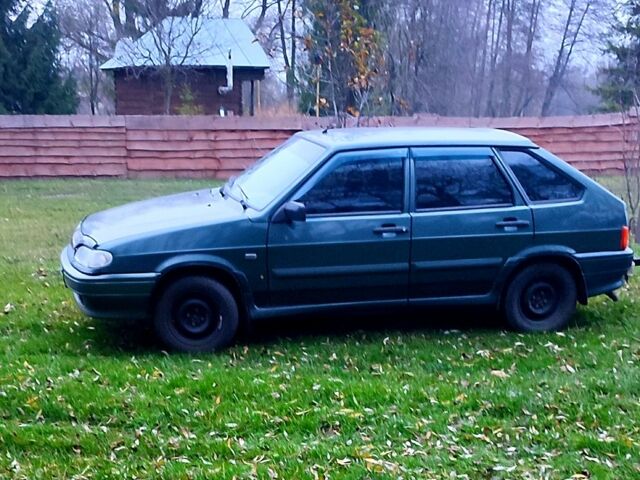 Зеленый ВАЗ 2114 Самара, объемом двигателя 1.6 л и пробегом 252 тыс. км за 1350 $, фото 1 на Automoto.ua