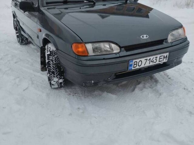 Зеленый ВАЗ 2114 Самара, объемом двигателя 1.6 л и пробегом 142 тыс. км за 1800 $, фото 1 на Automoto.ua