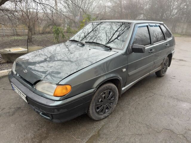 Зелений ВАЗ 2114 Самара, об'ємом двигуна 1.6 л та пробігом 155 тис. км за 1400 $, фото 1 на Automoto.ua