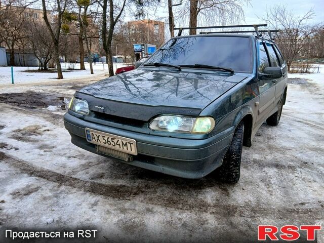 Зелений ВАЗ 2114 Самара, об'ємом двигуна 1.6 л та пробігом 156 тис. км за 2100 $, фото 1 на Automoto.ua