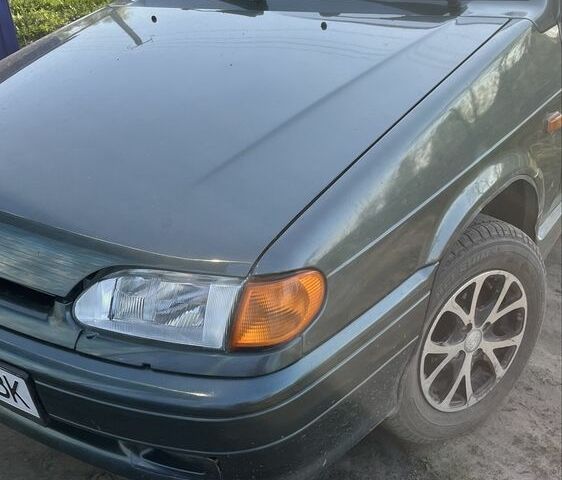 Зеленый ВАЗ 2114 Самара, объемом двигателя 1.6 л и пробегом 83 тыс. км за 2500 $, фото 1 на Automoto.ua