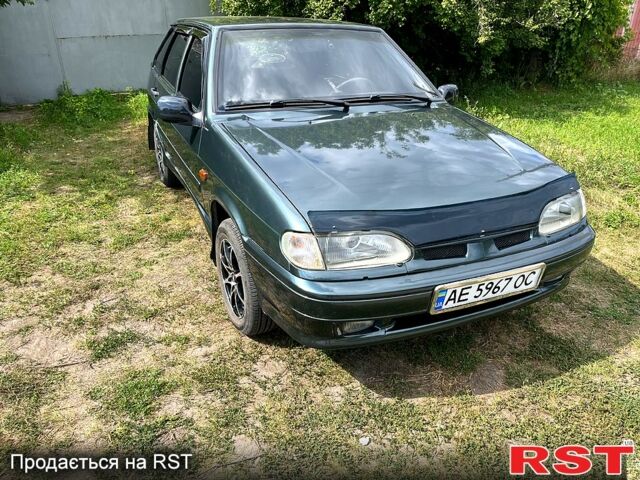 Зеленый ВАЗ 2114 Самара, объемом двигателя 1.6 л и пробегом 183 тыс. км за 3300 $, фото 1 на Automoto.ua
