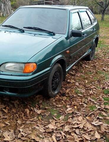 Зеленый ВАЗ 2114 Самара, объемом двигателя 1.6 л и пробегом 145 тыс. км за 2600 $, фото 1 на Automoto.ua