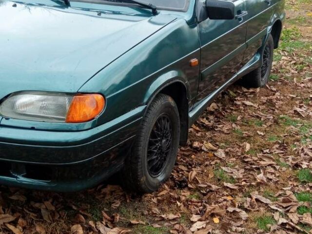 Зеленый ВАЗ 2114 Самара, объемом двигателя 1.6 л и пробегом 145 тыс. км за 2600 $, фото 1 на Automoto.ua