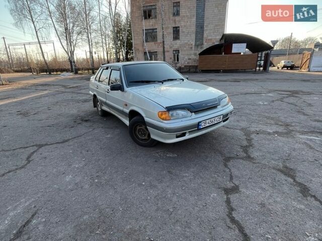 Белый ВАЗ 2115 Самара, объемом двигателя 1.5 л и пробегом 155 тыс. км за 1800 $, фото 1 на Automoto.ua