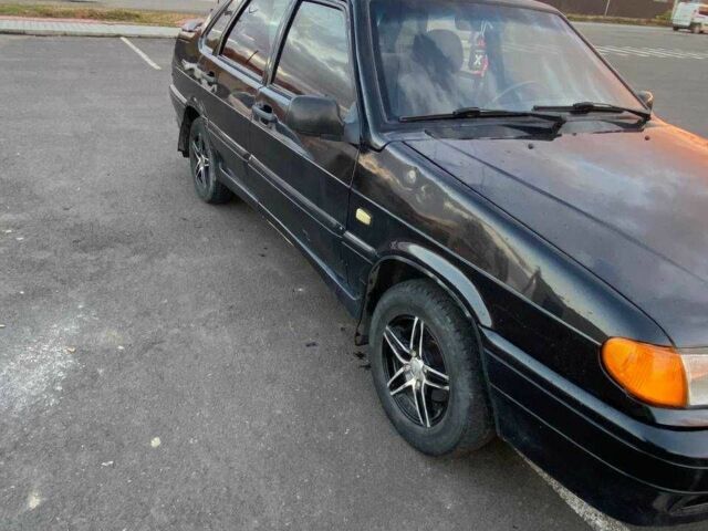 Чорний ВАЗ 2115 Самара, об'ємом двигуна 1.6 л та пробігом 208 тис. км за 1600 $, фото 1 на Automoto.ua
