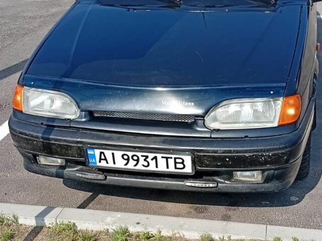 Черный ВАЗ 2115 Самара, объемом двигателя 1.5 л и пробегом 270 тыс. км за 2000 $, фото 1 на Automoto.ua