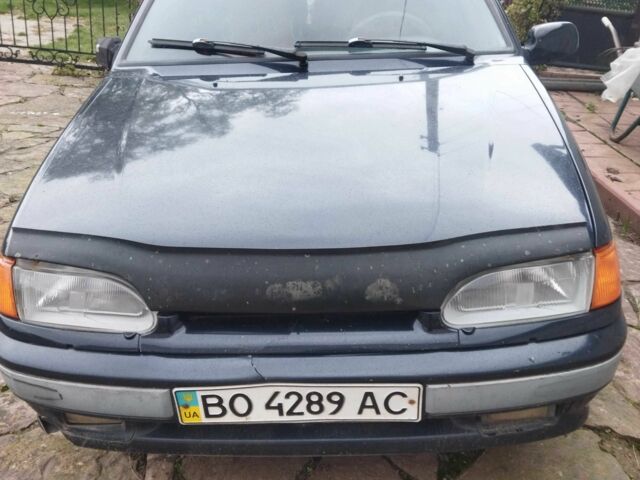 Черный ВАЗ 2115 Самара, объемом двигателя 1.4 л и пробегом 130 тыс. км за 715 $, фото 1 на Automoto.ua