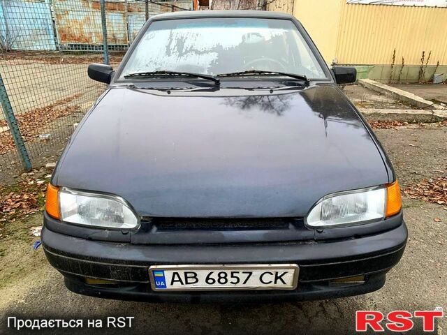 Черный ВАЗ 2115 Самара, объемом двигателя 1.5 л и пробегом 250 тыс. км за 1100 $, фото 1 на Automoto.ua