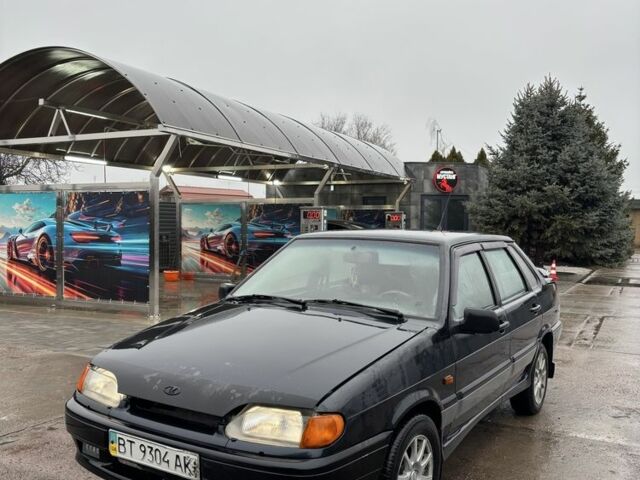 Чорний ВАЗ 2115 Самара, об'ємом двигуна 1.5 л та пробігом 270 тис. км за 1600 $, фото 1 на Automoto.ua