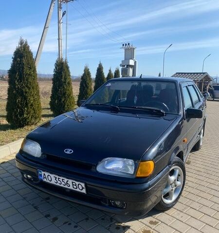 Чорний ВАЗ 2115 Самара, об'ємом двигуна 1.5 л та пробігом 160 тис. км за 1500 $, фото 1 на Automoto.ua