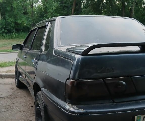 Чорний ВАЗ 2115 Самара, об'ємом двигуна 1.5 л та пробігом 310 тис. км за 751 $, фото 1 на Automoto.ua