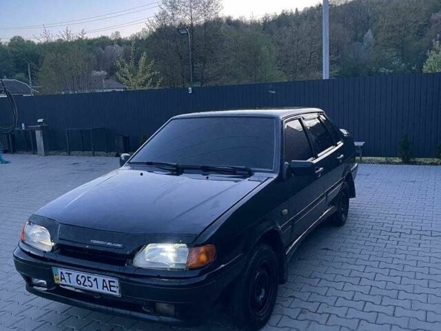 Черный ВАЗ 2115 Самара, объемом двигателя 1.5 л и пробегом 170 тыс. км за 850 $, фото 1 на Automoto.ua