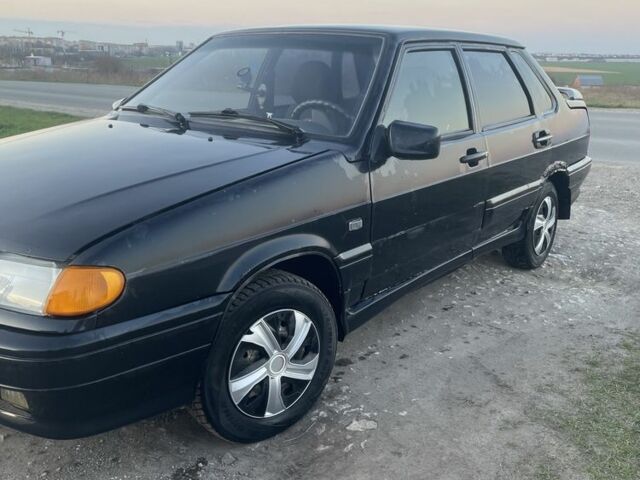 Чорний ВАЗ 2115 Самара, об'ємом двигуна 1.5 л та пробігом 200 тис. км за 800 $, фото 1 на Automoto.ua