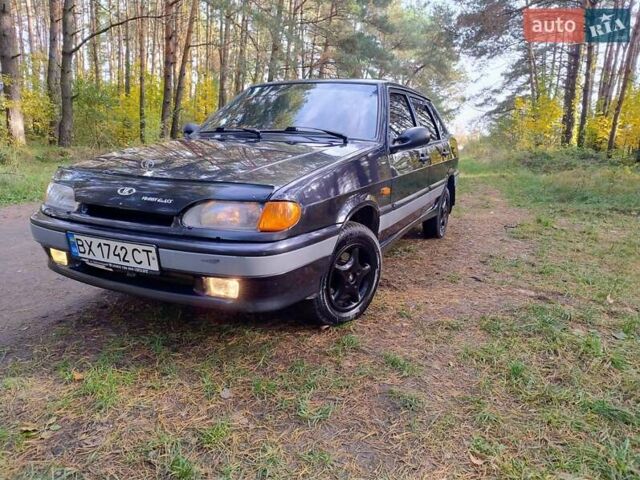 Черный ВАЗ 2115 Самара, объемом двигателя 1.5 л и пробегом 184 тыс. км за 2400 $, фото 1 на Automoto.ua