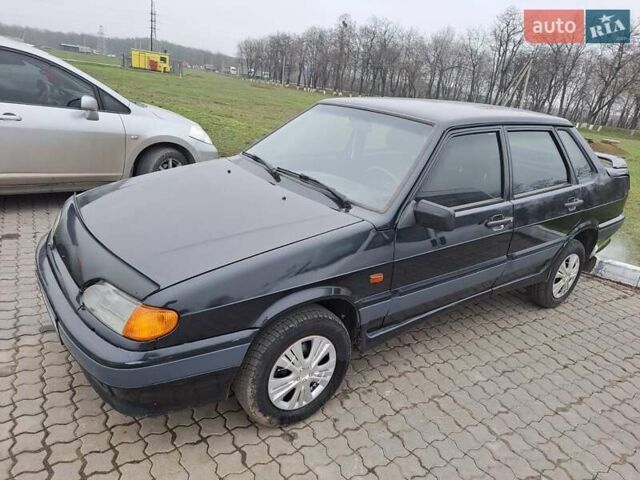 Чорний ВАЗ 2115 Самара, об'ємом двигуна 1.5 л та пробігом 250 тис. км за 2300 $, фото 1 на Automoto.ua