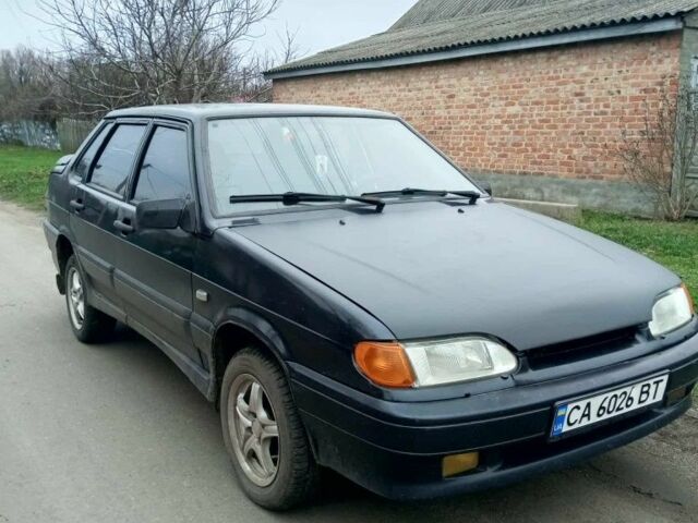 Черный ВАЗ 2115 Самара, объемом двигателя 1.5 л и пробегом 160 тыс. км за 1776 $, фото 1 на Automoto.ua