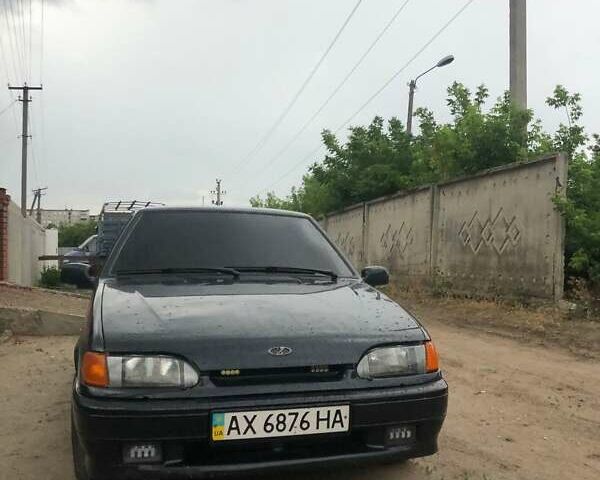 Черный ВАЗ 2115 Самара, объемом двигателя 1.5 л и пробегом 172 тыс. км за 2300 $, фото 1 на Automoto.ua