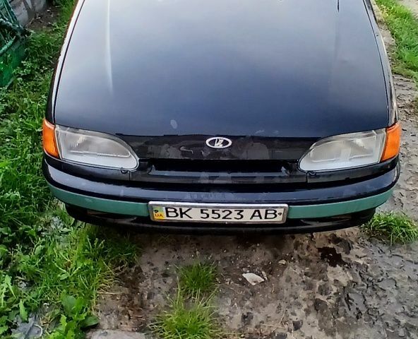 Черный ВАЗ 2115 Самара, объемом двигателя 0 л и пробегом 158 тыс. км за 2000 $, фото 1 на Automoto.ua
