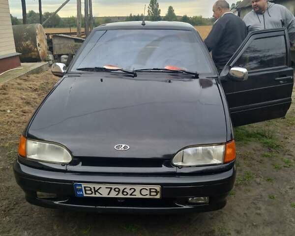 Черный ВАЗ 2115 Самара, объемом двигателя 1.5 л и пробегом 205 тыс. км за 1650 $, фото 1 на Automoto.ua