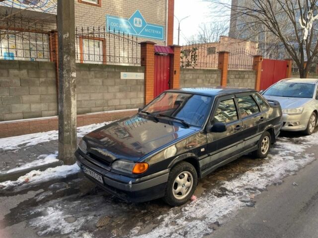 Чорний ВАЗ 2115 Самара, об'ємом двигуна 1.5 л та пробігом 3 тис. км за 1100 $, фото 1 на Automoto.ua
