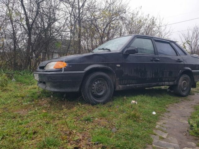 Черный ВАЗ 2115 Самара, объемом двигателя 1.5 л и пробегом 300 тыс. км за 1300 $, фото 1 на Automoto.ua