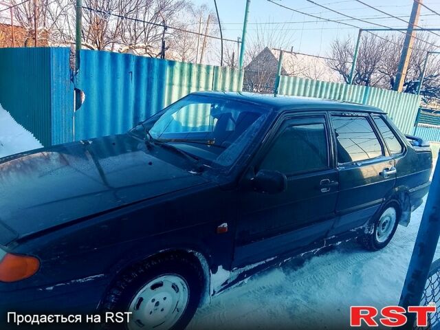 Чорний ВАЗ 2115 Самара, об'ємом двигуна 1.5 л та пробігом 200 тис. км за 1650 $, фото 1 на Automoto.ua