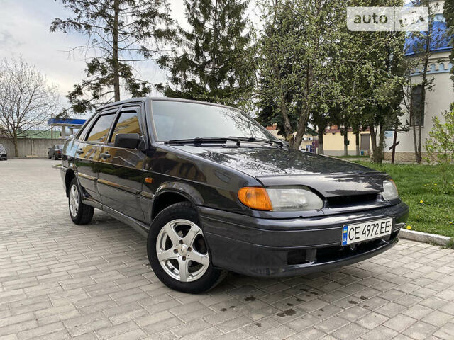 Чорний ВАЗ 2115 Самара, об'ємом двигуна 1.5 л та пробігом 179 тис. км за 1999 $, фото 1 на Automoto.ua
