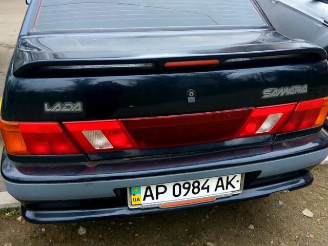 Черный ВАЗ 2115 Самара, объемом двигателя 1.5 л и пробегом 74 тыс. км за 2500 $, фото 1 на Automoto.ua