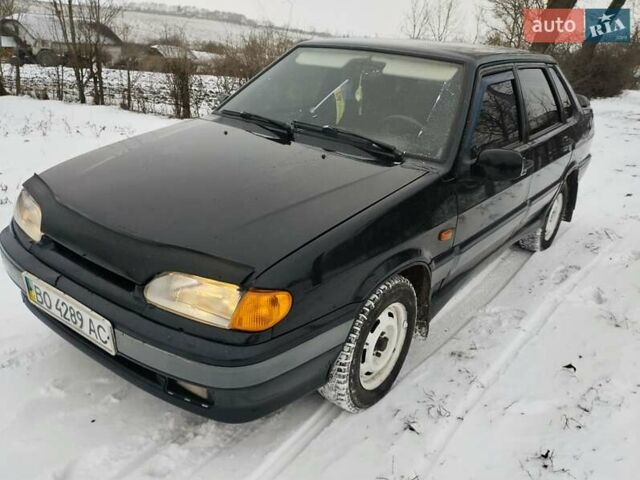 Чорний ВАЗ 2115 Самара, об'ємом двигуна 1.5 л та пробігом 131 тис. км за 1850 $, фото 1 на Automoto.ua