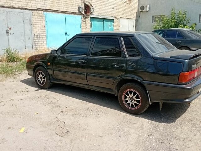 Черный ВАЗ 2115 Самара, объемом двигателя 1.5 л и пробегом 200 тыс. км за 1621 $, фото 1 на Automoto.ua