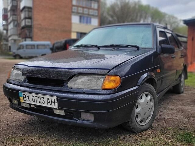 Черный ВАЗ 2115 Самара, объемом двигателя 1.5 л и пробегом 290 тыс. км за 2000 $, фото 1 на Automoto.ua