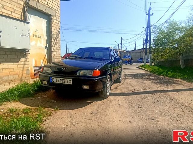 Черный ВАЗ 2115 Самара, объемом двигателя 15 л и пробегом 148 тыс. км за 2300 $, фото 1 на Automoto.ua