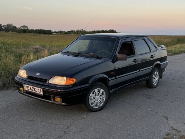 Чорний ВАЗ 2115 Самара, об'ємом двигуна 1.5 л та пробігом 250 тис. км за 1350 $, фото 1 на Automoto.ua