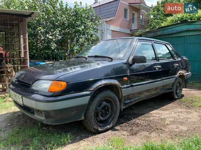 Черный ВАЗ 2115 Самара, объемом двигателя 1.5 л и пробегом 137 тыс. км за 1200 $, фото 1 на Automoto.ua