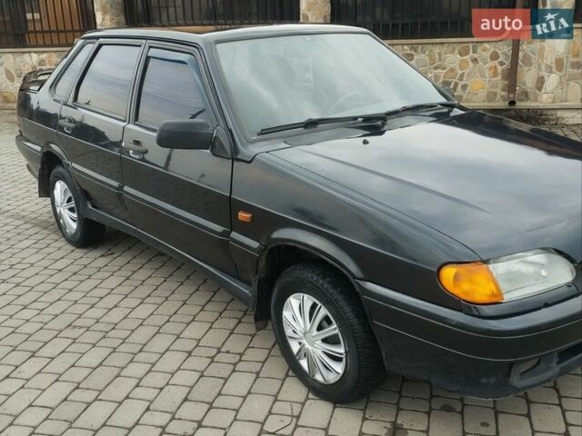 Чорний ВАЗ 2115 Самара, об'ємом двигуна 1.5 л та пробігом 200 тис. км за 1300 $, фото 1 на Automoto.ua