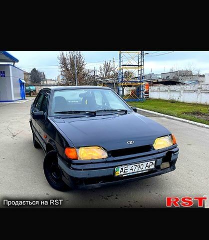 Чорний ВАЗ 2115 Самара, об'ємом двигуна 1.6 л та пробігом 100 тис. км за 650 $, фото 1 на Automoto.ua