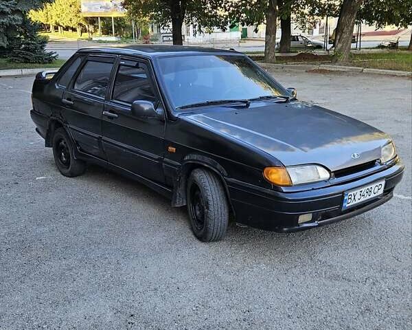 Чорний ВАЗ 2115 Самара, об'ємом двигуна 1.5 л та пробігом 200 тис. км за 950 $, фото 1 на Automoto.ua