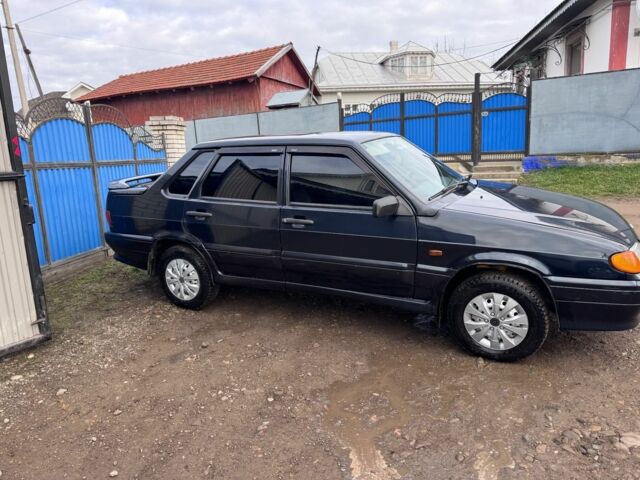 Черный ВАЗ 2115 Самара, объемом двигателя 1.5 л и пробегом 265 тыс. км за 1750 $, фото 1 на Automoto.ua