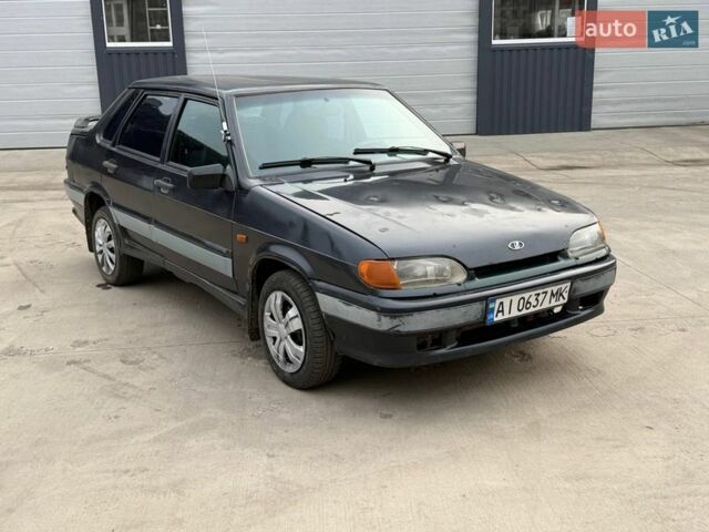 Чорний ВАЗ 2115 Самара, об'ємом двигуна 1.5 л та пробігом 250 тис. км за 999 $, фото 1 на Automoto.ua