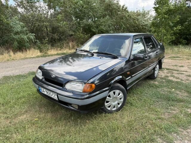 Чорний ВАЗ 2115 Самара, об'ємом двигуна 1.5 л та пробігом 370 тис. км за 1305 $, фото 1 на Automoto.ua