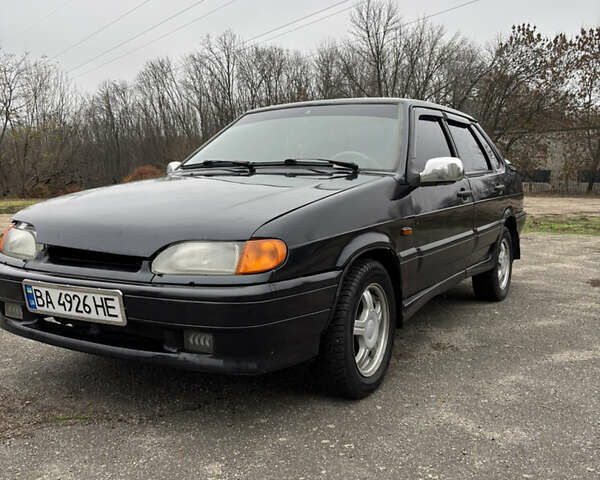 Чорний ВАЗ 2115 Самара, об'ємом двигуна 1.5 л та пробігом 179 тис. км за 2300 $, фото 1 на Automoto.ua