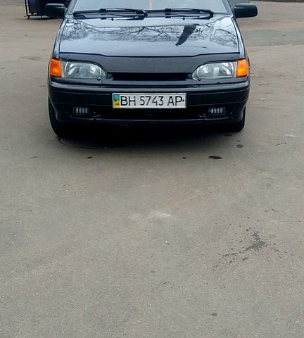 Черный ВАЗ 2115 Самара, объемом двигателя 1.5 л и пробегом 300 тыс. км за 1500 $, фото 1 на Automoto.ua